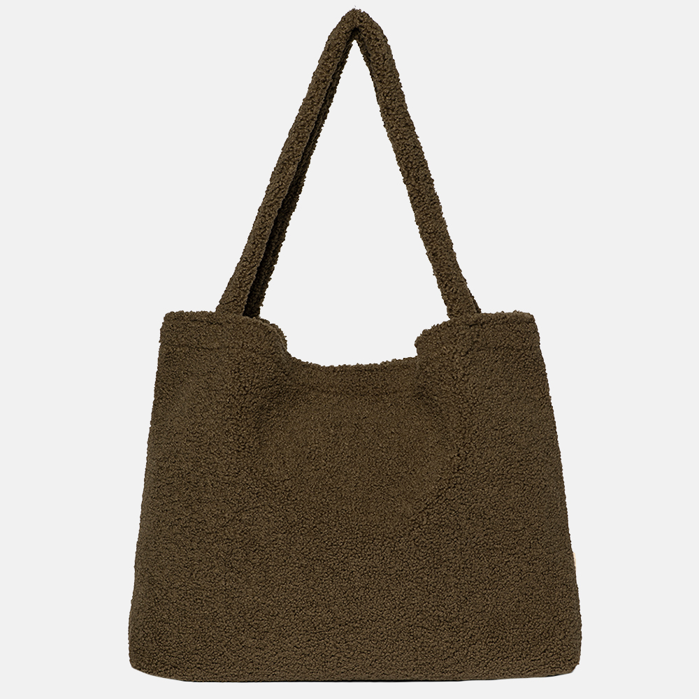 Studio Noos – Teddy Mom Bag Brown Hearts